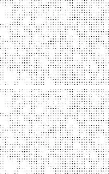 A white and black halftone pattern for design extra effect, grunge dots effect Stock Illustration