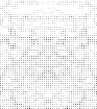 A white and black halftone pattern for design extra effect, grunge dots effect Stock Illustration