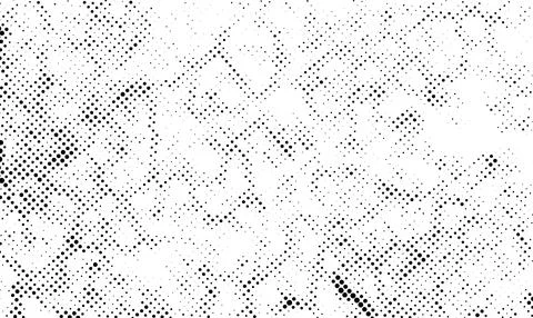 A white and black halftone pattern for design extra effect, grunge dots effect Stock Illustration