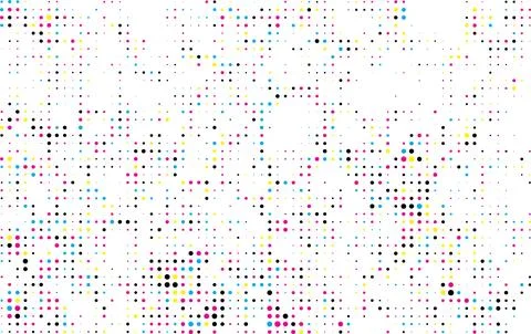 A white and black halftone pattern for design extra effect, grunge dots effect Stock Illustration