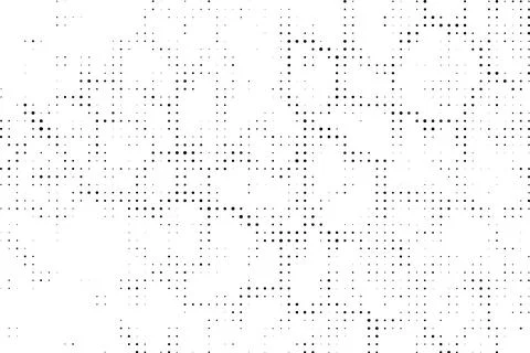 A white and black halftone pattern for design extra effect, grunge dots effect Stock Illustration