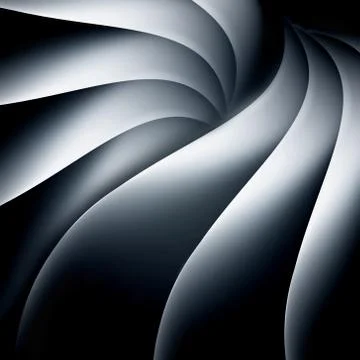 White and black Stock Illustration