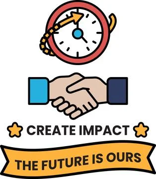 A white and black image of a clock with hands on it 스톡 일러스트