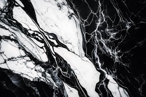 White and black marble surfaces for design backgrounds Stock Illustration