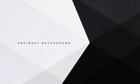 White and black modern abstract abstract background with geometric shapes and Stock Illustration