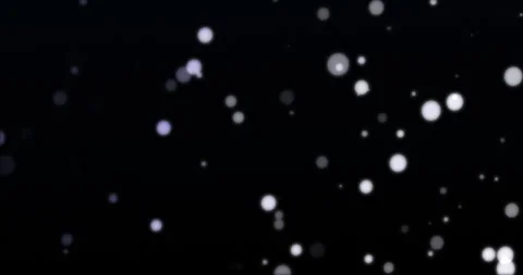 White and black particles bokeh floating. Loop Stock Footage 314042438