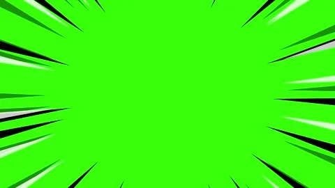 White and black speed lines animation effect on green screen background. St.. Stock Footage 310429794