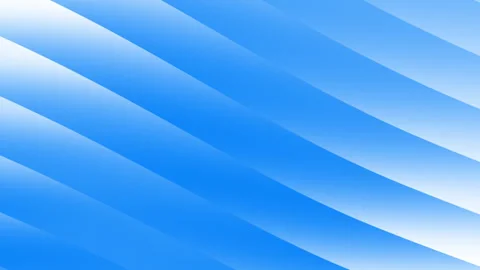 White and Blue abstract background with curved lines. 스톡 동영상 301983778