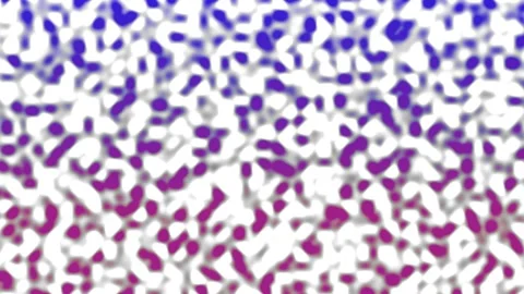 White and blue cell pattern abstract animation Stock Footage 219113848