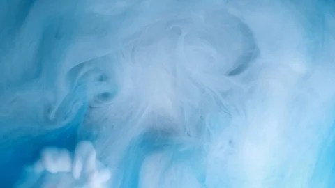 White and Blue inks are mixed in water. art backgrounds or overlays requiring a Stock Footage 104177401