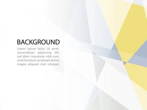 White and blue polygon or low poly vector technology business concept backgro Stock Illustration