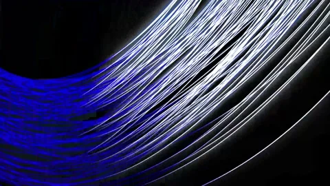 White and blue threads flag of Israel Stock Footage 254017943