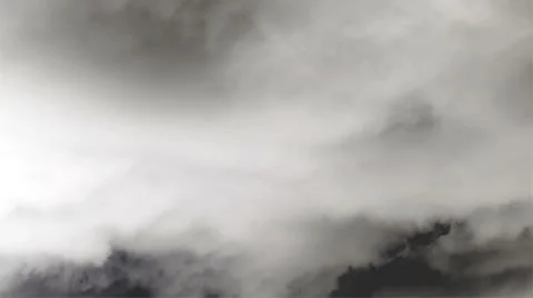 White and dark storm clouds, time lapse Stock Footage 54617382