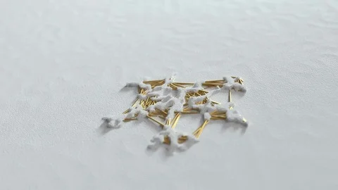 White and Gold Classy 3D Network Animation Stock Footage 83856396