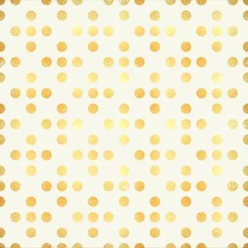 White and gold pattern. Abstract geometric modern background. Vector illustra Stock Illustration