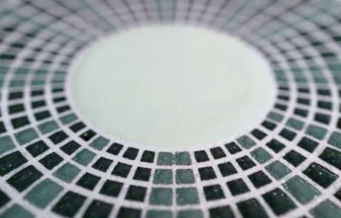 White and Gradient Gray Circles and Squares Pattern for Abstract Background Stock Photos