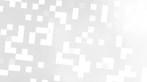 White and gray abstract background with geometric squares. Stock Footage 305966193