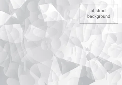 White and gray abstract background Stock Illustration