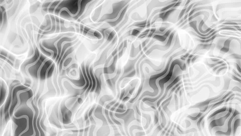 White and gray abstract pattern with wavy texture suitable for backgrounds Video stock 306155514