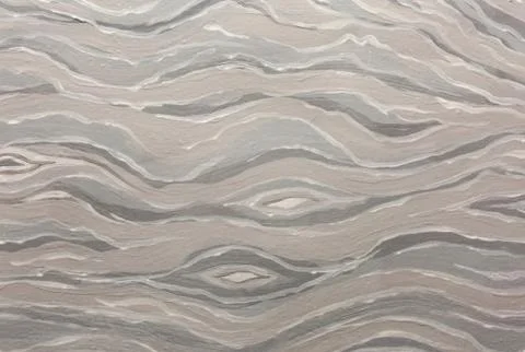 White and gray abstract wave pattern. Oil paint texture. Stock Illustration