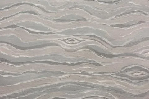 White and gray abstract wave pattern. Oil paint texture. Stock Illustration