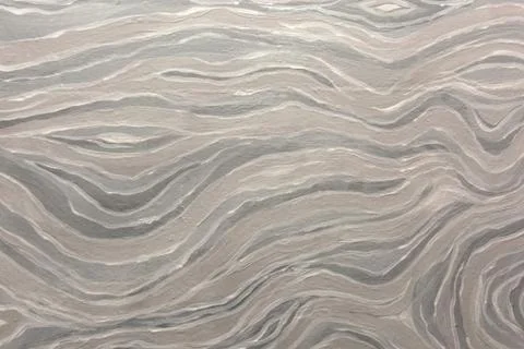 White and gray abstract wave pattern. Oil paint texture. Stock Illustration