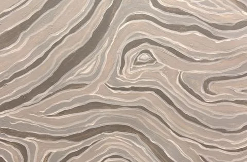 White and gray abstract wave pattern. Oil paint texture. Stock Illustration