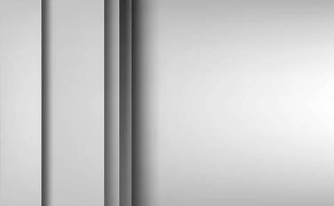 White and gray background with multiple layers - Vector White and gray bac... Stock Photos