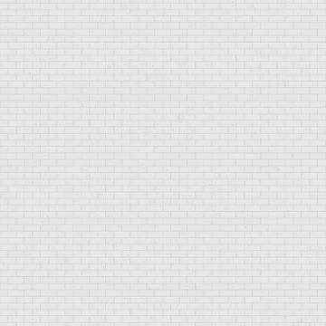 White and gray brick wall background. Geometric seamless pattern. Grunge text Illustrazione stock