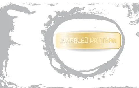 White and gray marble pattern. Light marbling texture. Decorative marbled Stock Illustration