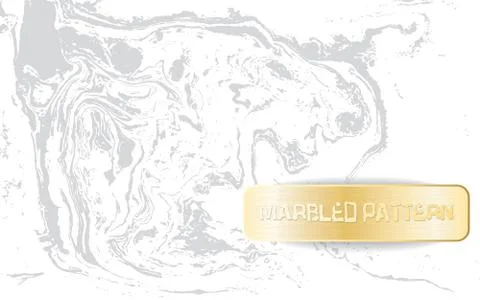 White and gray marble pattern. Light marbling texture. Decorative marbled 스톡 일러스트