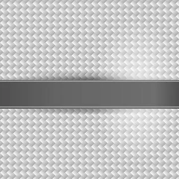 White and gray mosaic background. Seamless metallic squares pattern. Jpeg ill Stock Illustration