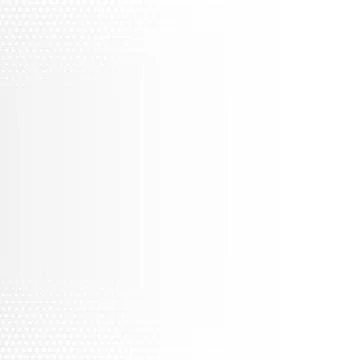 White and gray vector panoramic background with dots of different sizes Stock Illustration