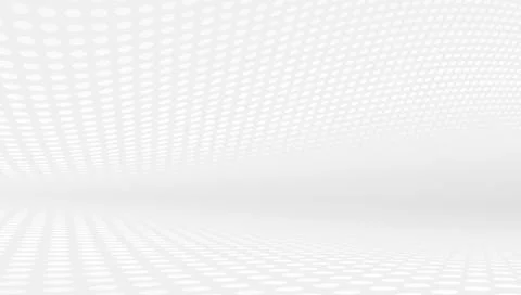 White And Grey Abstract Perspective Background 16x9 库存插图