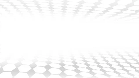 White And Grey Abstract Perspective Background 16x9 Stock Illustration