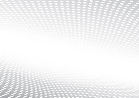 White And Grey Abstract Perspective Background Stock Illustration