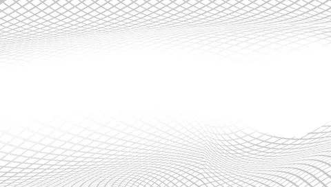 White And Grey Abstract Perspective Background 16x9 Stock Illustration
