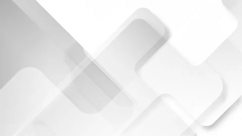 White and grey looping abstract geometric motion background. 4K Stock Footage 239655822