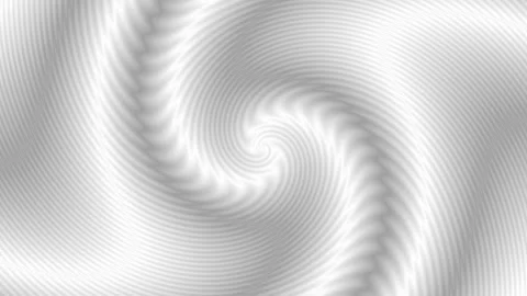 White and grey wave dynamic pattern motion, seamless lines animation with fabric Stock Footage 310990837