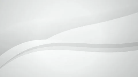 White and light gray curved lines form an abstract layered composition Stock Footage 340831763