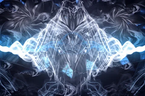 White And Odd Alien Creature Gesture 库存影片 25101626