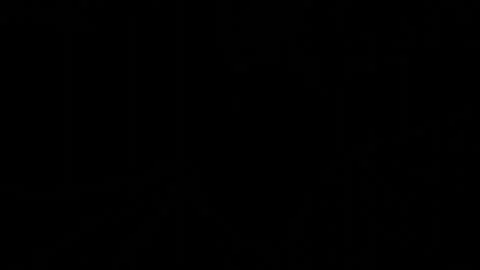 White and Orange Strobe Mirror Triangular Tunnel Background VJ Loop in 4K Stock Footage 316518264