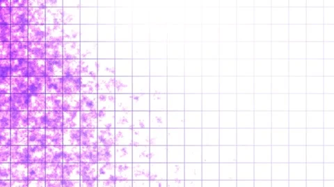 White and purple, motion background, fractals  스톡 동영상 334834692