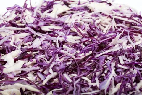 White and red  cabbage Stock Photos