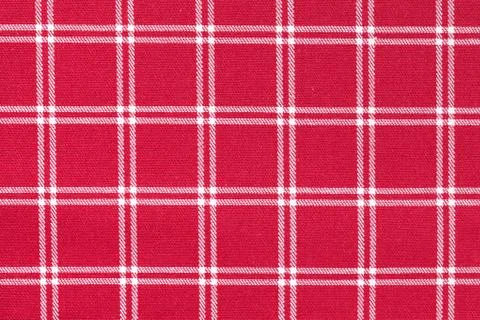 White and red checkered pattern Stock Photos