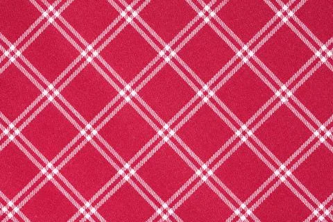 White and red checkered pattern Stock Photos