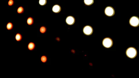 White and Red Lights Background Stock-Footage 85664265