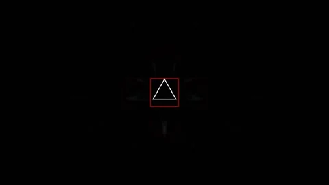 White and Red Strobe Flashing Geometric Background VJ Loop in 4K Stock Footage 307399443