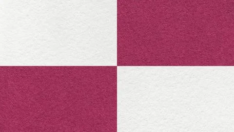 White and wine checkered paper texture background with four sections and co.. Stock Illustration