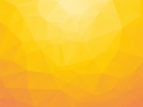 White and yellow triangular background Illustrazione stock